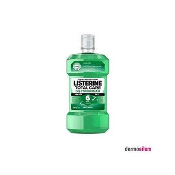 Listerin Total Care 500 ml Diş Eti Koruması Ağız Bakım Suyu