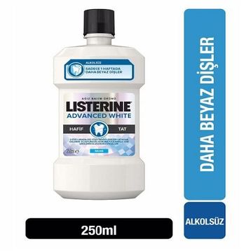 Listerine 250 ml Advanced White Hafif Tat