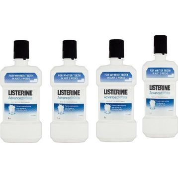 Listerine 4x1000 ml Advanced White Hafif Tat