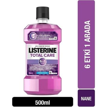 Listerine 6 Etki 1 Arada Zero 500 ml Ağız Suyu