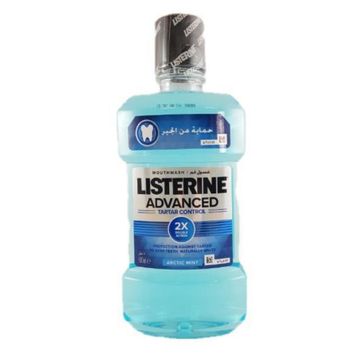 Listerine Advanced Tartar Control Antiseptic 500 ml Gargara