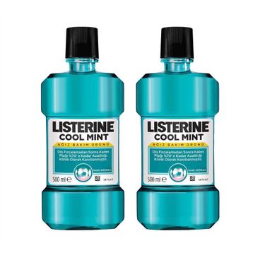 Listerine Cool Mint 2x500 ml Ağız Suyu