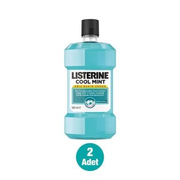 Listerine Cool Mint 2x500 ml Ağız Suyu