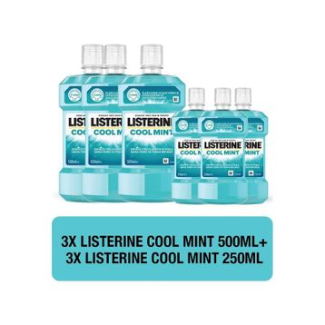Listerine Coolmint 3x500 ml Ağız Bakım