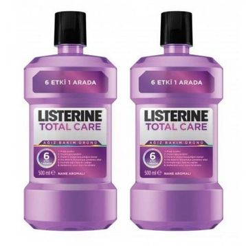 Listerine Total Care 2x500 ml Ağız Bakım Suyu