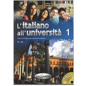 L’Italiano All’ Universita 1 +CD İtalyanca Temel ve Orta-Alt Seviye - Matteo La Grassa