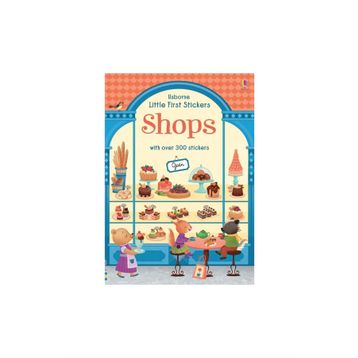 Little First Stickers Shops-Usborne Yayınları
