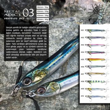 Little Jack Metal Adict 03 83 mm 20 gr Jig Yem
