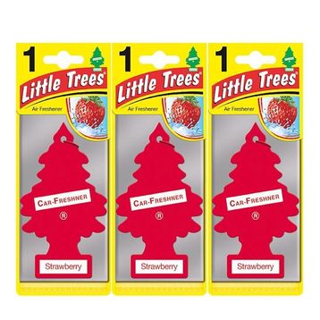 Little Trees 3'lü Çilek Oto Kokusu