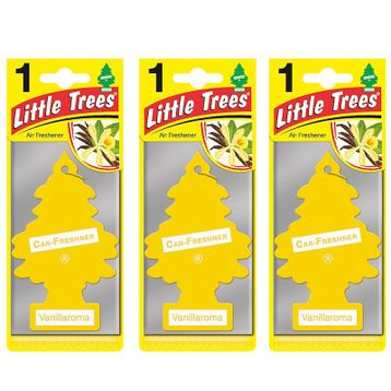 Little Trees 3'lü Vanilya Oto Kokusu