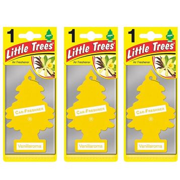 Little Trees 3'lü Vanilya Oto Kokusu