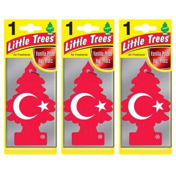 Little Trees 3'lü Vanilya Oto Kokusu