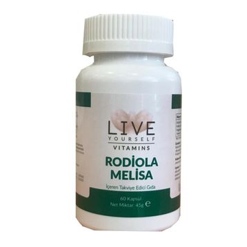 Live Yourself Rodiola Melisa 60 Kapsül