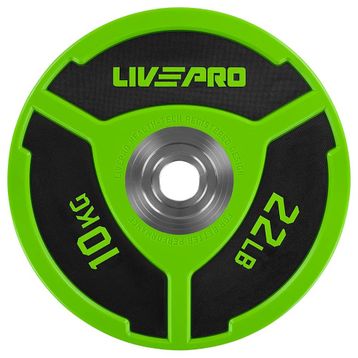 Livepro LP8027 10 kg CPU Elite Bumper Plaka
