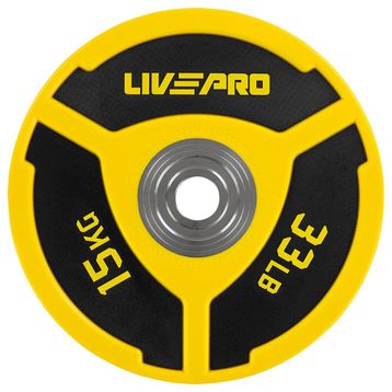 Livepro LP8027 15 kg CPU Elite Bumper Plaka