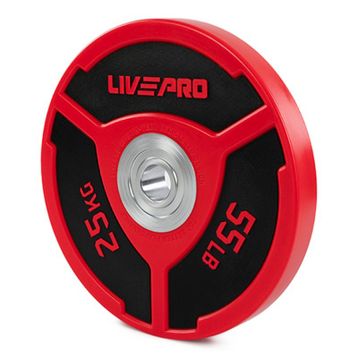 Livepro LP8027 25 kg CPU Elite Bumper Plaka
