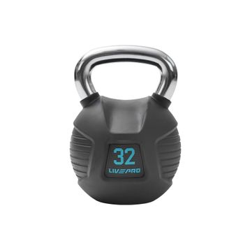 Livepro LP8043 32 kg Premium Siyah Kettlebell