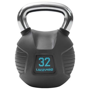 Livepro LP8043 32 kg Premium Siyah Kettlebell