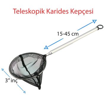 Liya 3 inç Akvaryum Kepçesi