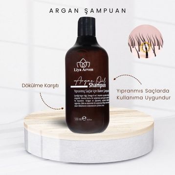 Liya 500 ml Arven Argan Şampuan