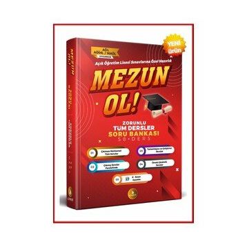 Liyakat Yayınları - Mezun OL Zorunlu Tüm Dersler Soru Bankası Açık Öğretim Lisesi Sınavlarına Özel Hazırlık