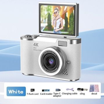 LK007 Beyaz Dijital Fotoğraf Makinesi