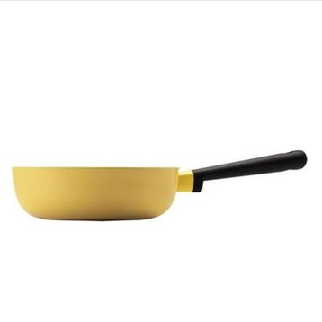 Locknlock Decore 22 cm Sarı Wok Tava