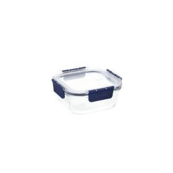 Locknlock Top Class 750 ml Mavi Kare Kilitli Fırın Saklama Kabı