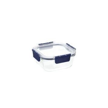 Locknlock Top Class 750 ml Mavi Kare Kilitli Fırın Saklama Kabı
