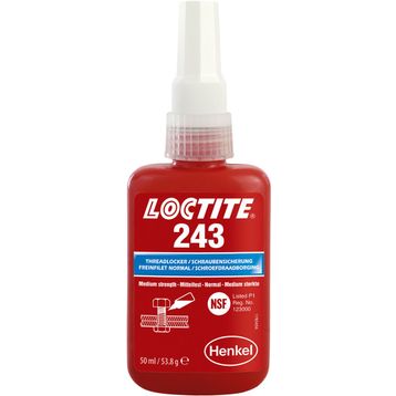 Loctite 243 50 ml Vida Gevşemezlik Orta Mukavemetli Cıva Sabitleyici Yapıştırıcı