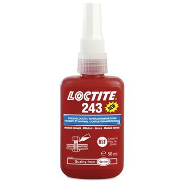 Loctite 243 50 ml Vida Gevşemezlik Orta Mukavemetli Cıva Sabitleyici Yapıştırıcı