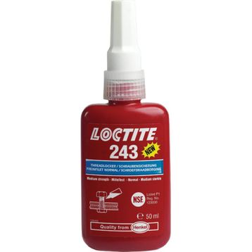 Loctite 243 50 ml Vida Gevşemezlik Orta Mukavemetli Cıva Sabitleyici Yapıştırıcı