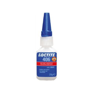 Loctite 406 120 Derece 20 gr Plastik Kauçuk Hızlı Yapıştırıcı