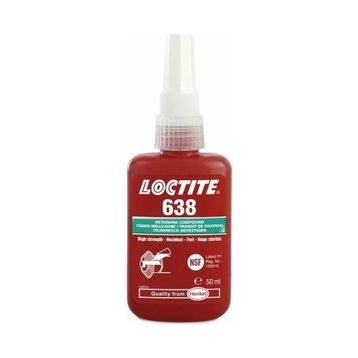 Loctite 638 Sıkı Geçme Ürünü Yüksek Mukavemetli Yapıştırıcı