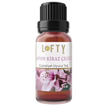 Lofty Japon Kiraz Çiçeği 10 ml Doğal Uçucu Yağ Saf Buhurdanlık Esansı Konsantre Oda Kokusu