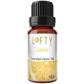 Lofty Limon Uçucu Yağ Buhurdanlık Esansı 10 ml Oda Kokusu