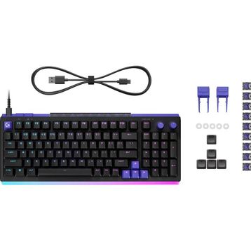 Logitech G512 X 98 920-013980 Tactile Switch RGB Siyah Kablolu İngilizce Q Mekanik Gaming Klavye
