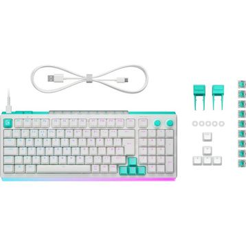 Logitech G512 X 98 920-014003 Tactile Switch RGB Beyaz Kablolu İngilizce Q Mekanik Gaming Klavye
