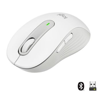 Logitech M650 Signature 910-006238 Beyaz Sessiz Büyük Boy Sağ El Optik Kablosuz Mouse