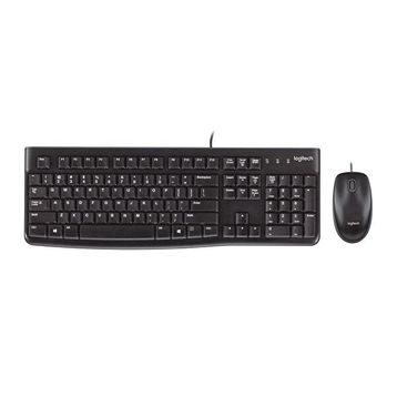 Logitech MK120 920-002560 Siyah Kablolu Klavye Mouse Set Outlet-Teşhir