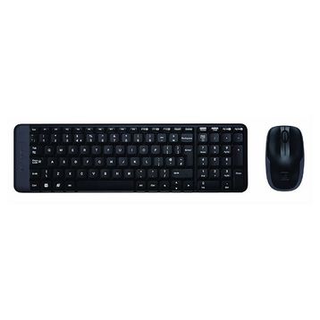 Logitech MK220 920-003163 Q Tr Siyah Kablosuz Klavye Mouse Set