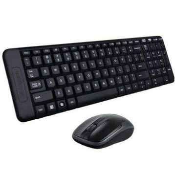 Logitech MK220 920-003163 Q Tr Siyah Kablosuz Klavye Mouse Set