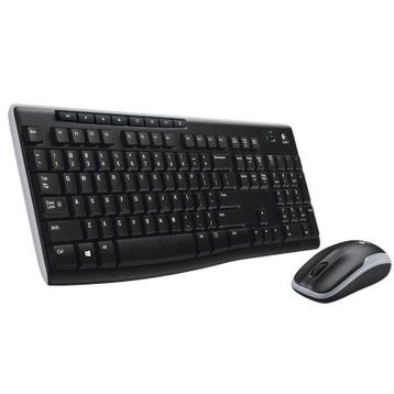 Logitech MK270 920-004525 Siyah Kablosuz Q Klavye Mouse Set
