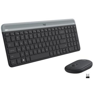 Logitech MK470 920-009435 Siyah Kablosuz Klavye Mouse Seti