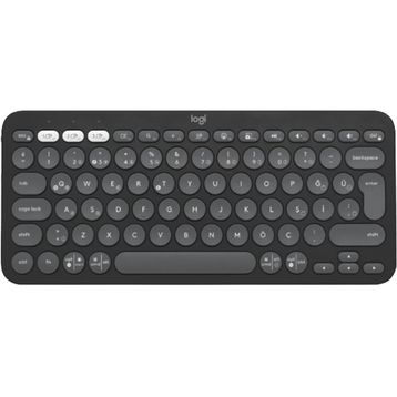 Logitech Pebble Keys 2 K380S 920-011859 Siyah TKL Q Kablosuz Klavye