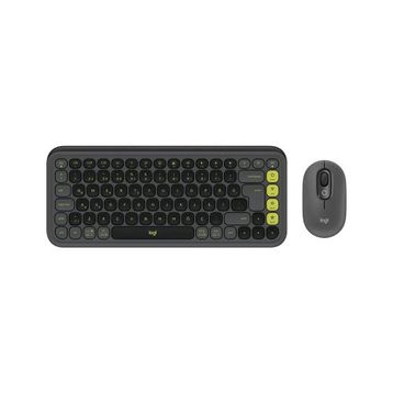 Logitech Pop Icon Combo 920-013075 Gri Kablosuz Klavye Mouse Seti