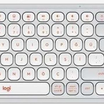 Logitech Pop Icon Combo 920-013076 Beyaz Kablosuz Klavye Mouse Seti