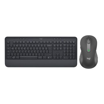 Logitech Signature K650 + M650 Siyah L Büyük Boy Kablosuz Klavye Mouse Seti