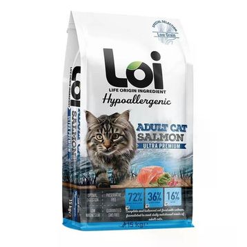 Loi 15 kg Somonlu Yetişkin Kedi Maması