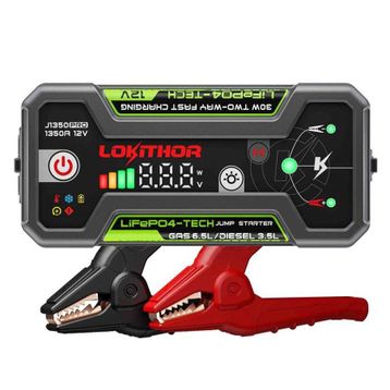Lokithor J1350PRO 12 V 1350AMP Lifepo4 Akıllı Akü Takviye + Powerbank + LED Lamba